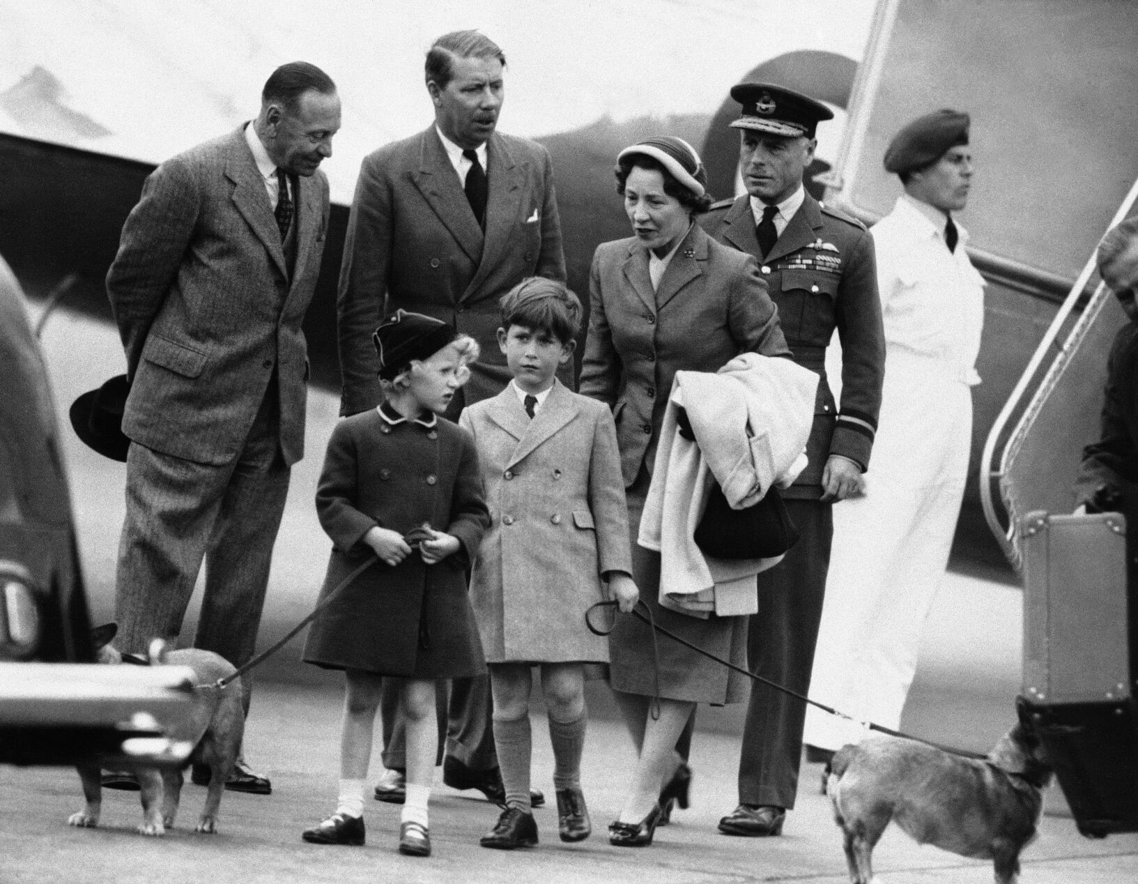 Prince Charles and Princess Anne
